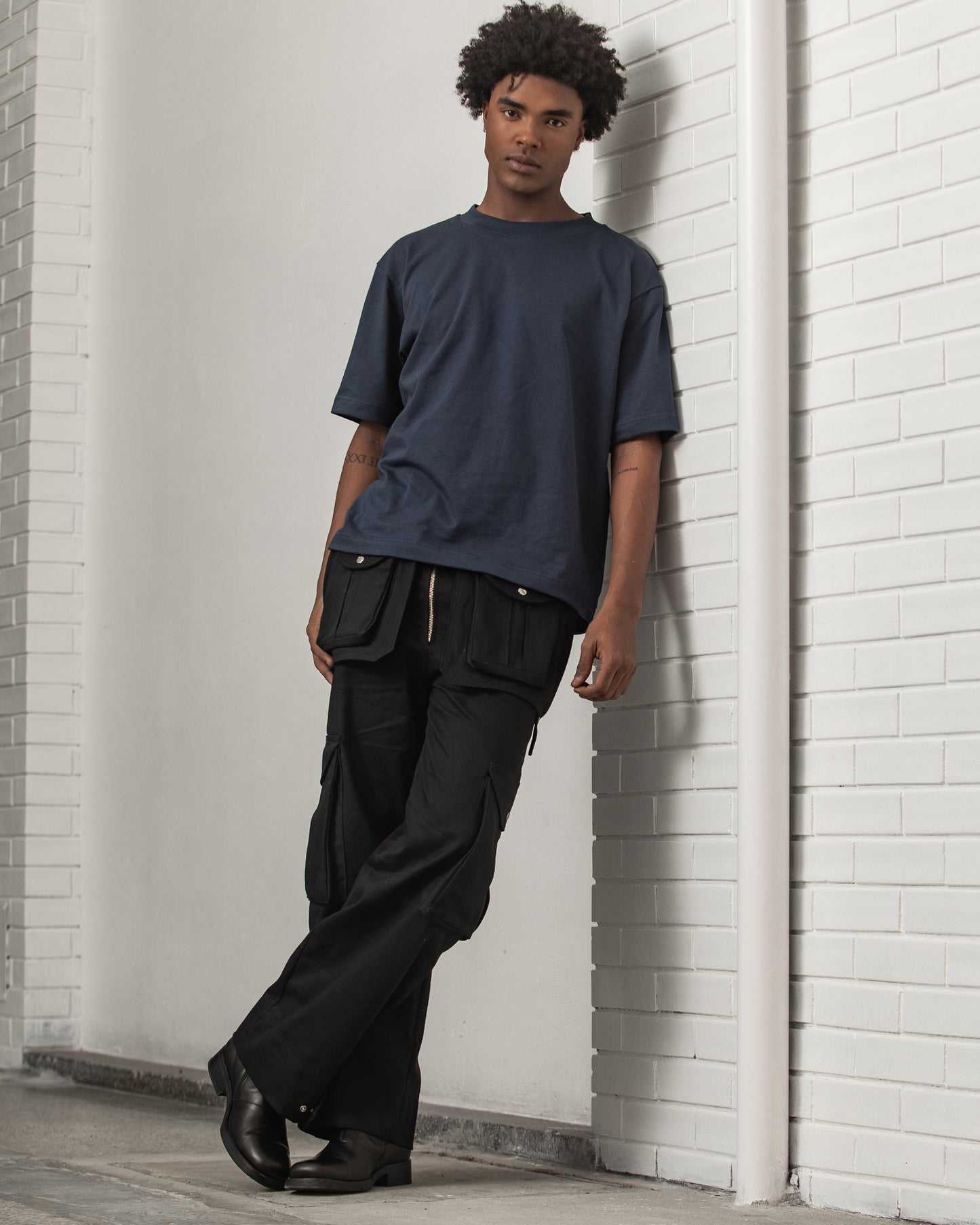 BASIC TEE DEEP BLUE